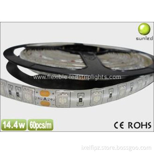 Warm white, red, RGB IP65 waterproof Flexible DC12V, 24V Le